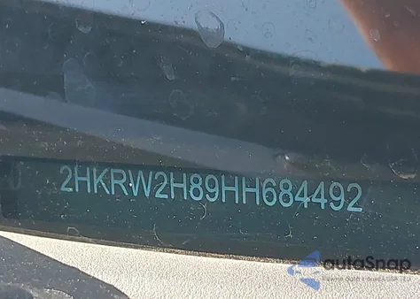 2017 Honda Cr-V Ex-L/Ex-L Navi из США, поврежденный, VIN 2HKRW2H89HH684492